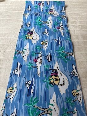Vineyard Vines x Target Blue Nautical Island Print Runner 14"x72"
